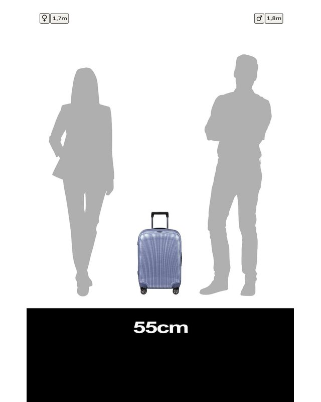 SAMSONITE C-Lite Spinner Spinner 55cm LAVENDER