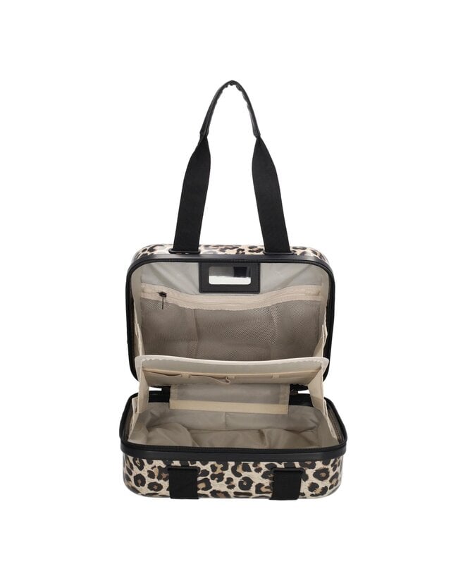 Charm London London Capetown Beautycase Luipaard