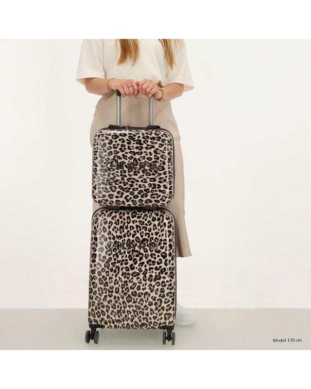 Charm London London Capetown Beautycase Luipaard