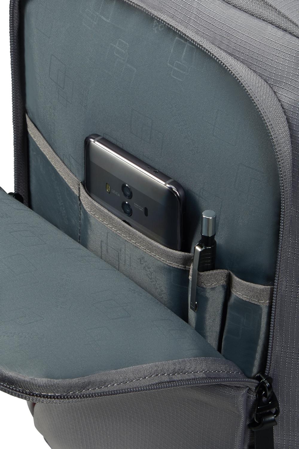 AMERICAN TOURISTER Take2Cabin Casual Backpack S Dark Grey