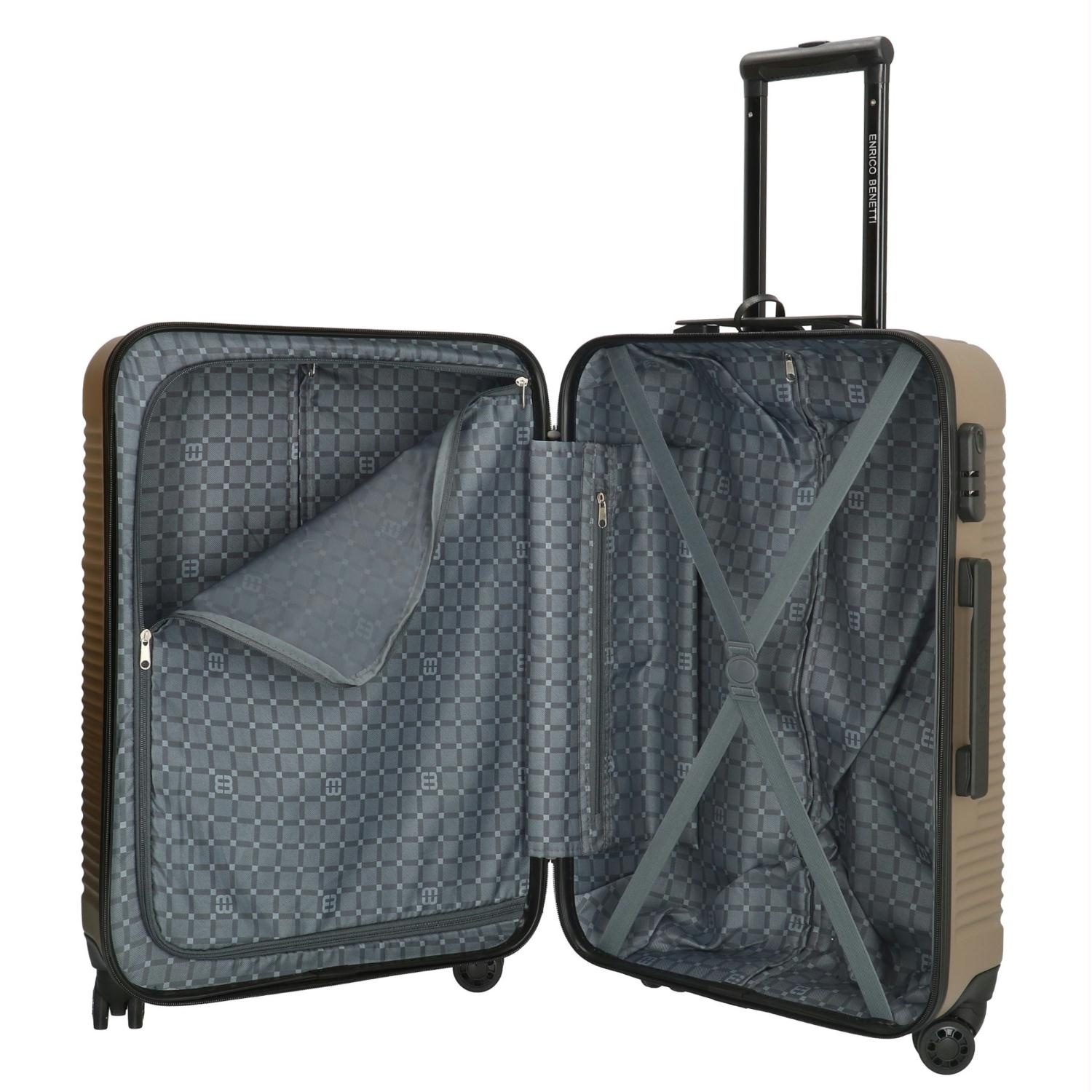 ENRICO BENETTI Louisville Medium koffer 65cm Champagne