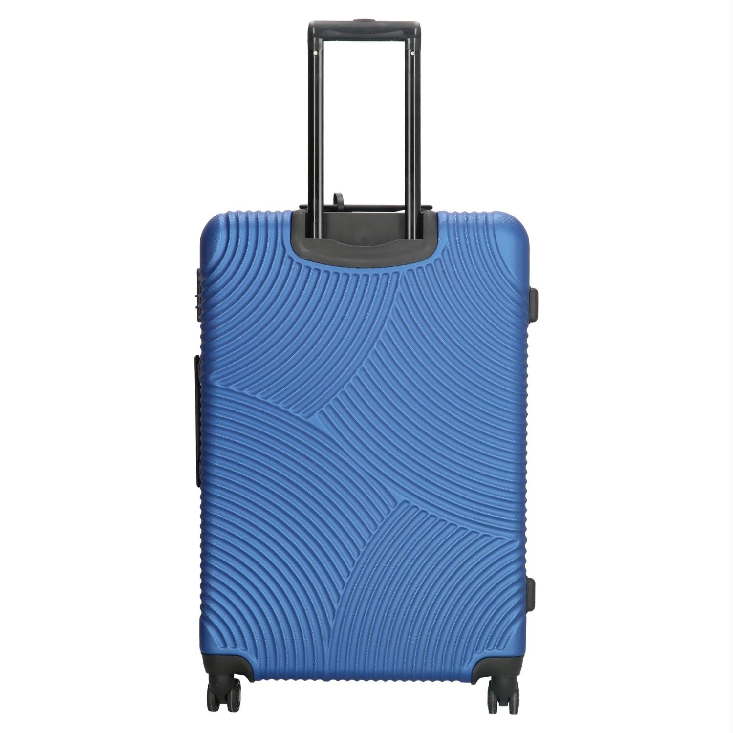 ENRICO BENETTI Louisville L Reiskoffer 74cm STAAL BLAUW