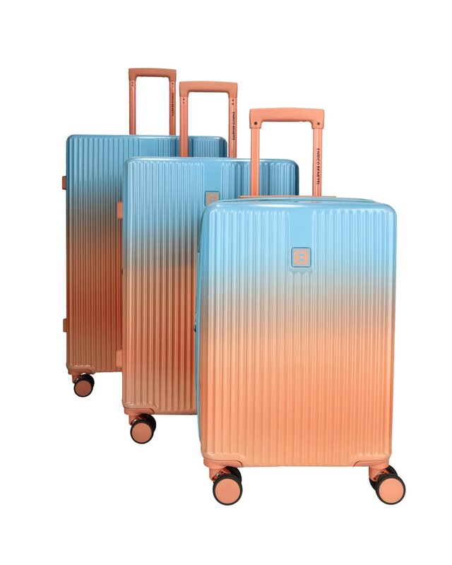 ENRICO BENETTI Havana 3-delige Kofferset Salmon