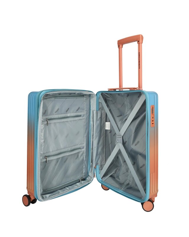 ENRICO BENETTI Havana 3-delige Kofferset Salmon