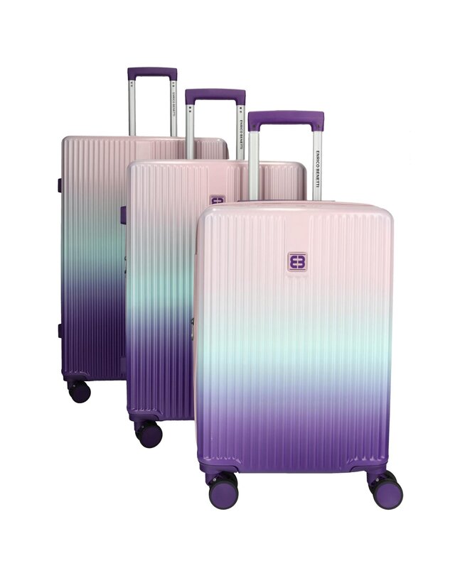 ENRICO BENETTI Havana 3-delige Kofferset Purple