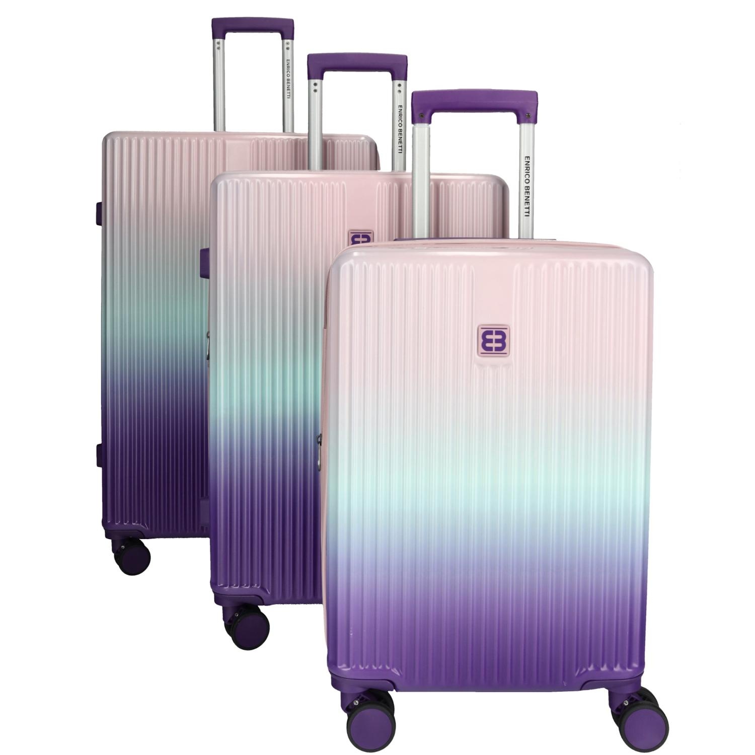 ENRICO BENETTI Havana 3-delige Kofferset Purple