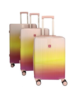 ENRICO BENETTI Havana 3-delige Kofferset FUCHSIA