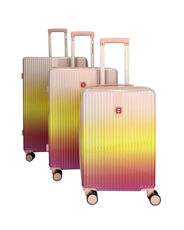 ENRICO BENETTI Havana 3-delige Kofferset FUCHSIA