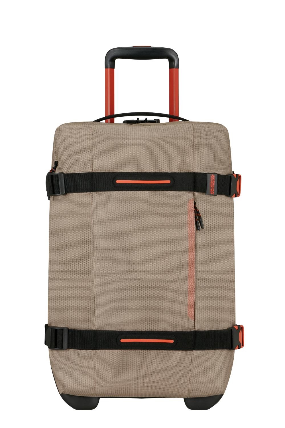 American Tourister Urban Track weekendtas oranje en beige