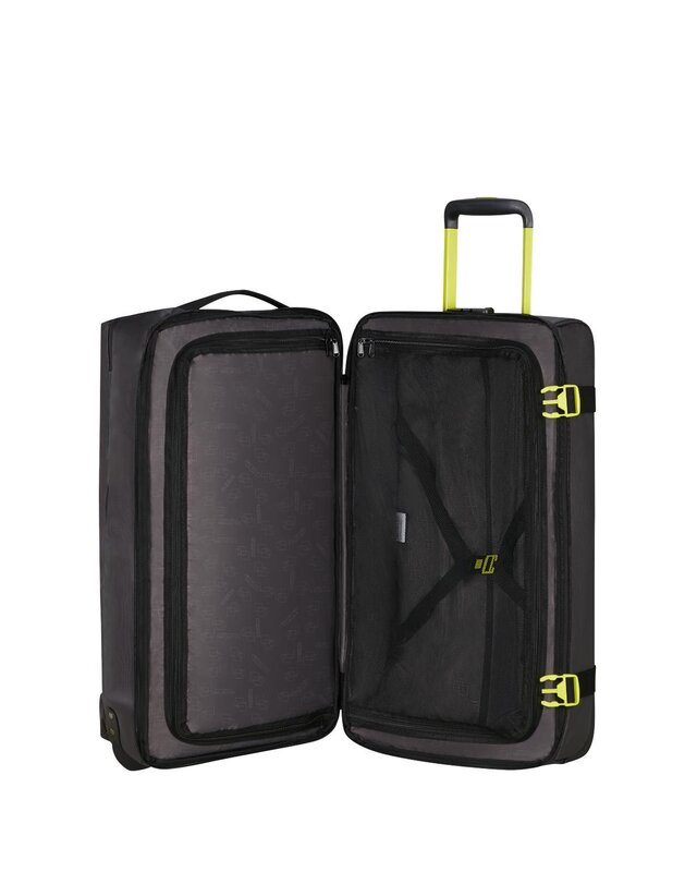 AMERICAN TOURISTER Urban Track Duffle/Wh M Coated BLACK/LIME