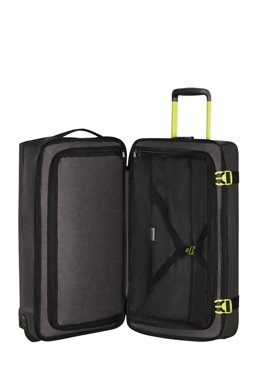AMERICAN TOURISTER Urban Track Duffle/Wh M Coated BLACK/LIME