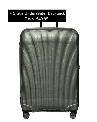 SAMSONITE Samsonite C-Lite Spinner 75cm METALLIC GREEN