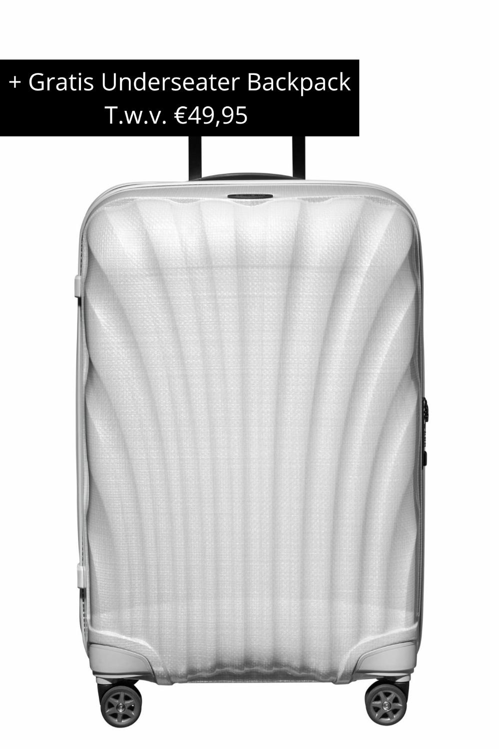 Samsonite C-Lite Spinners wit