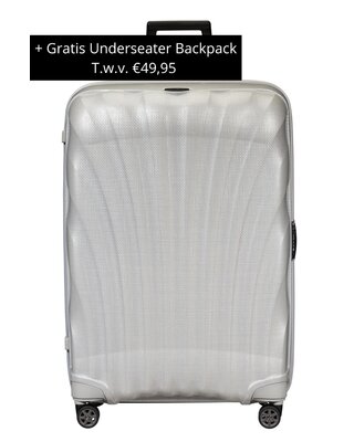 SAMSONITE Samsonite C-Lite Spinner 81cm OFF WHITE