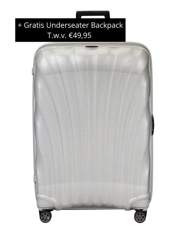 SAMSONITE Samsonite C-Lite Spinner 81cm OFF WHITE