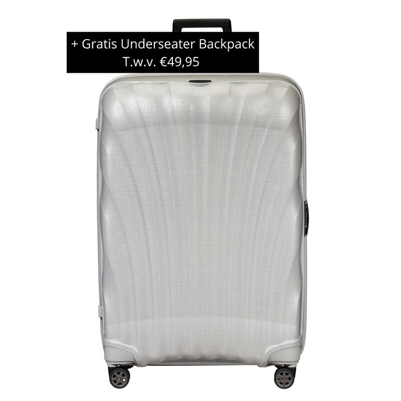 SAMSONITE Samsonite C-Lite Spinner 81cm OFF WHITE