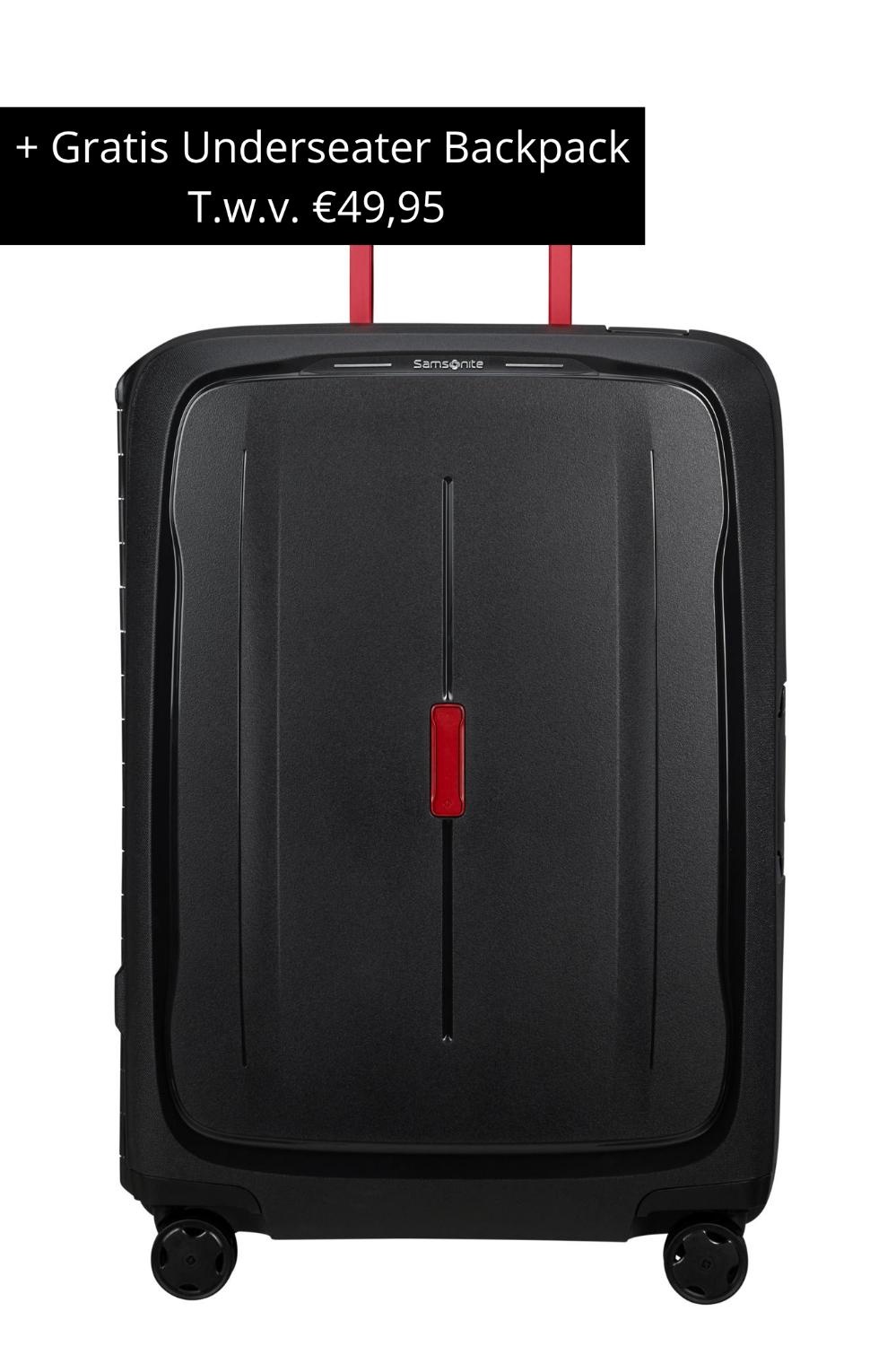 Samsonite Essens Trolleys grijs en rood