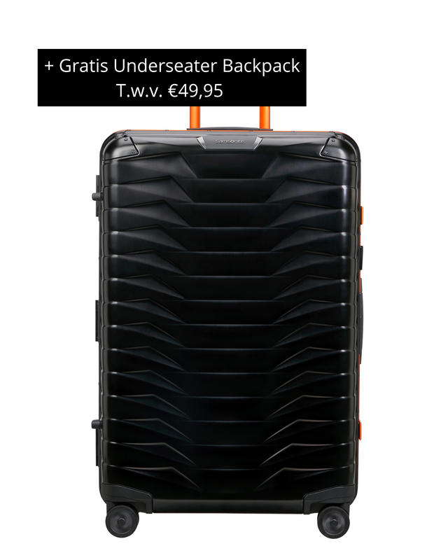 SAMSONITE Proxis Alu Spinner 76/29 cm. Graphite/Apricot