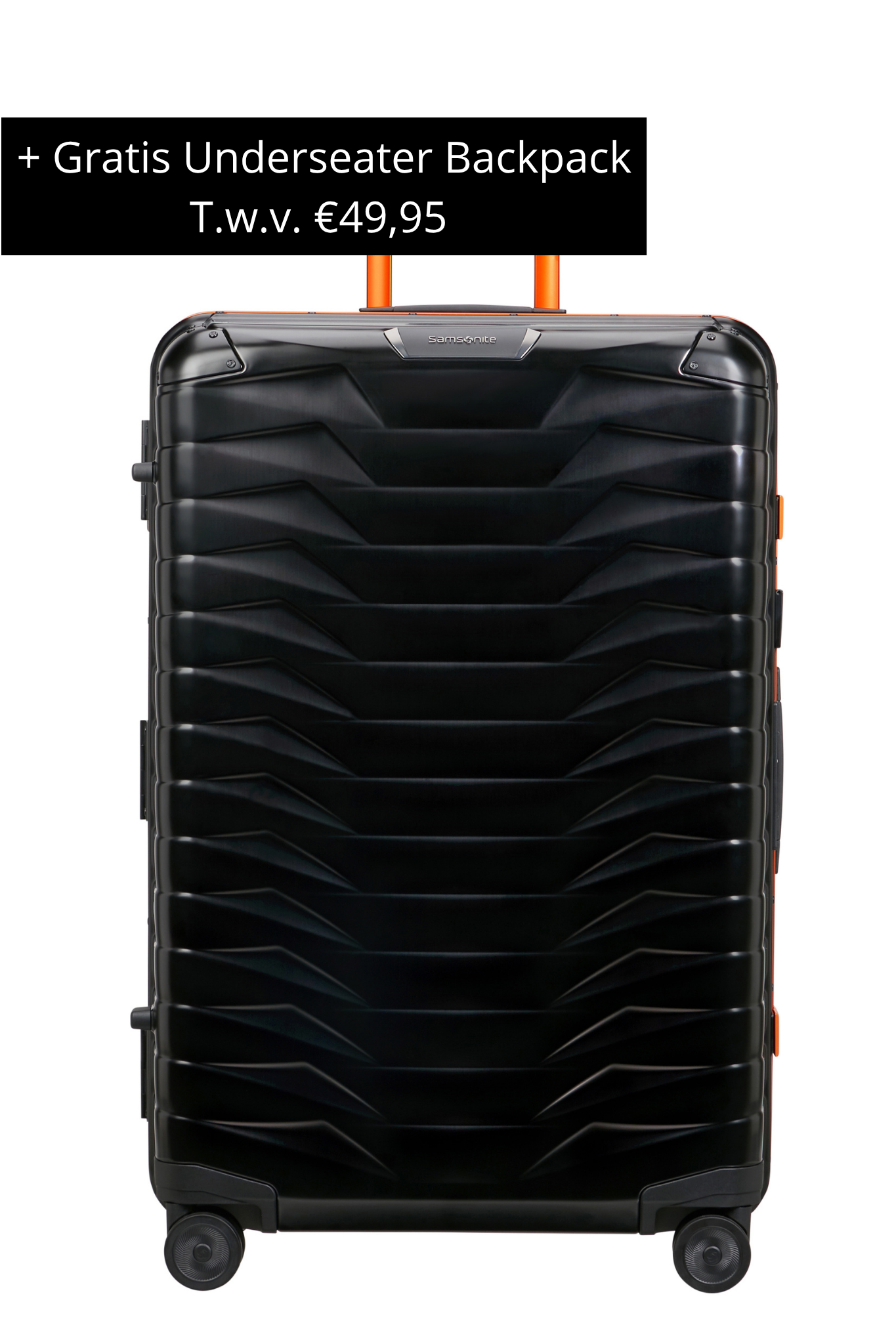 SAMSONITE Proxis Alu Spinner 76/29 cm. Graphite/Apricot