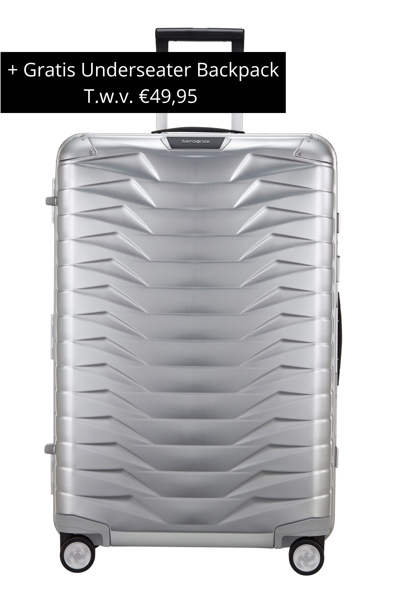 SAMSONITE Proxis Alu Spinner 76/29 cm. Aluminium