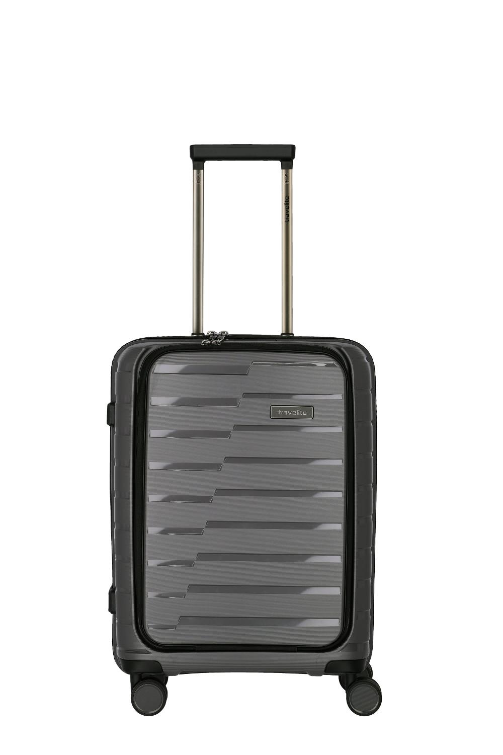 Travelite Air Base Handbagage koffers zwart en grijs