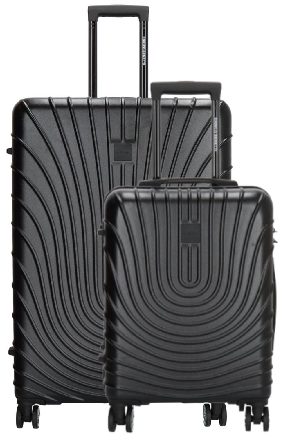 ENRICO BENETTI Calgary Kofferset 55+80cm Black