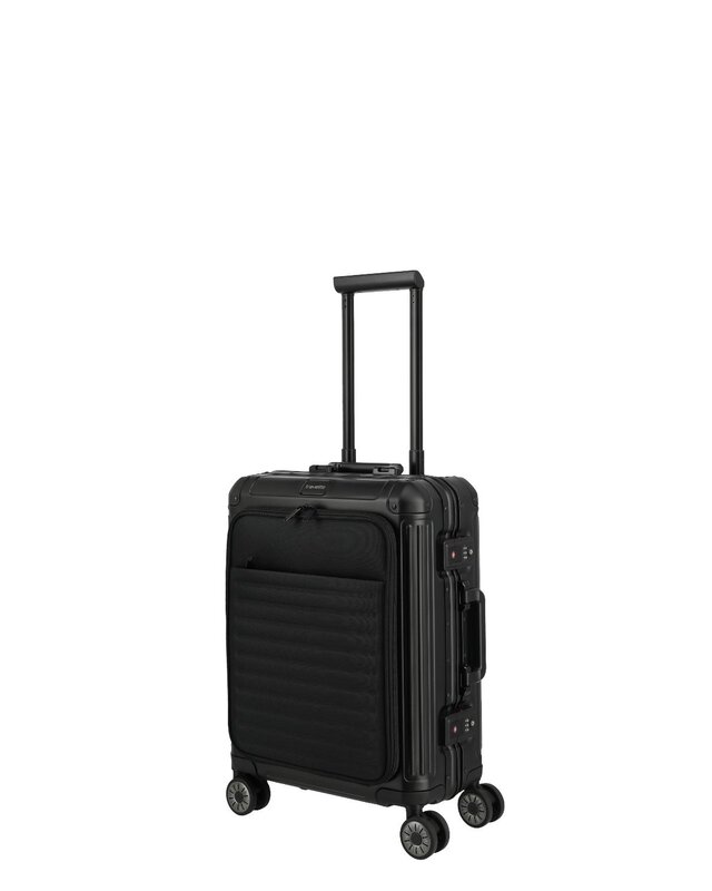 TRAVELITE Next 4 Wheel S Frontpocket Black