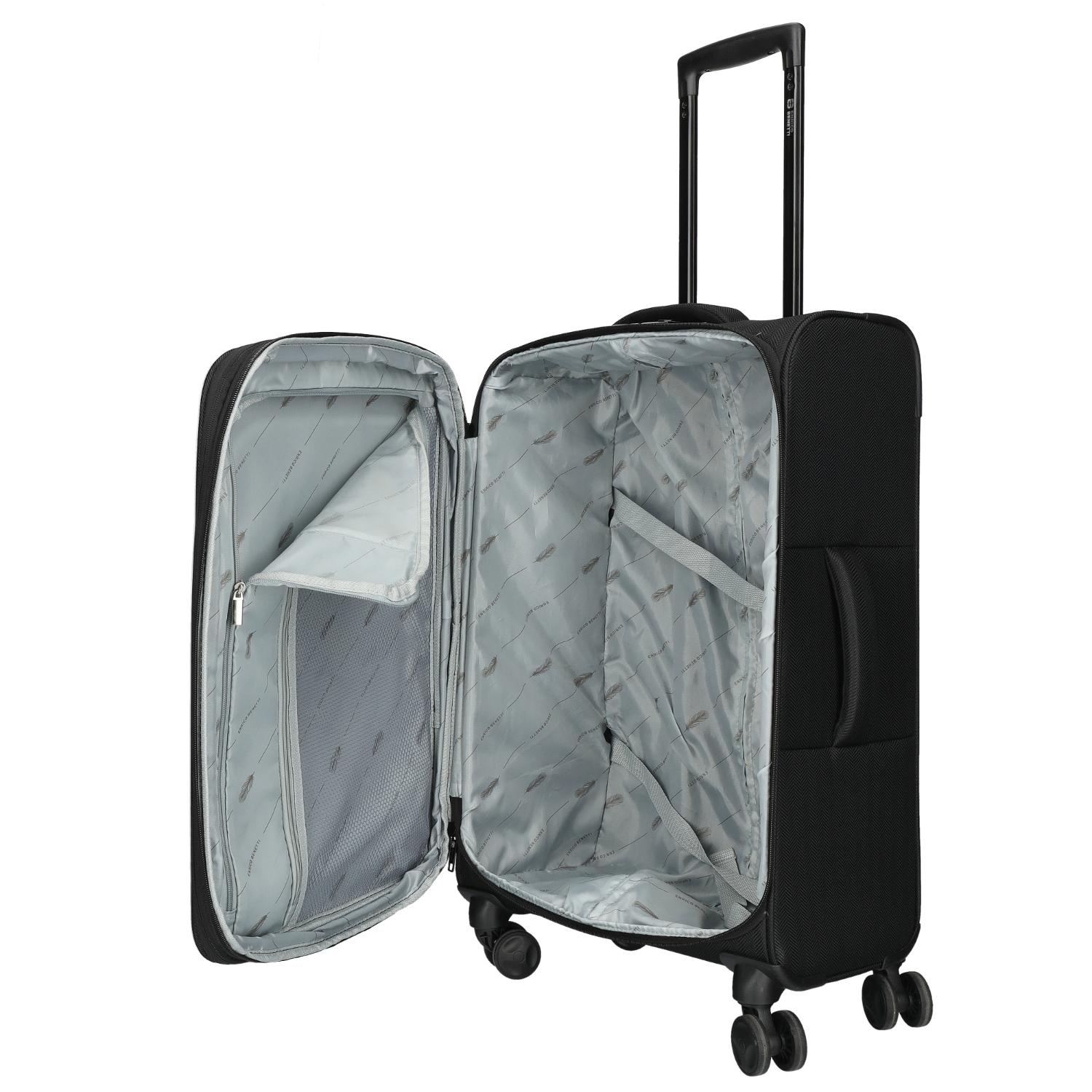 ENRICO BENETTI Oakville 3-delige Kofferset Black