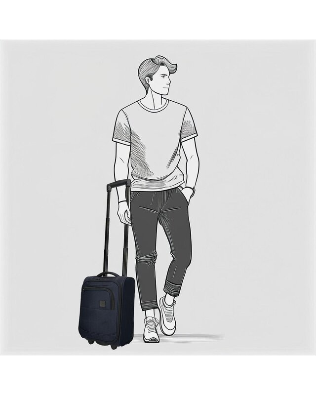 ENRICO BENETTI Enrico Benetti Oakville 40 cm NAVY