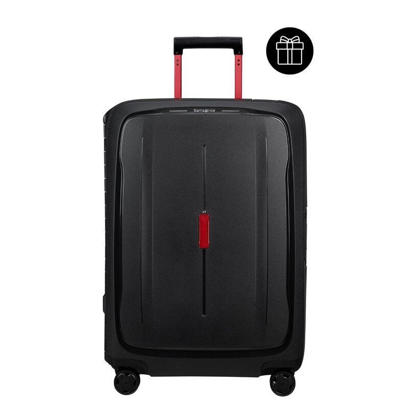 SAMSONITE Samsonite Essens Trolley 69cm Charcoal/Red