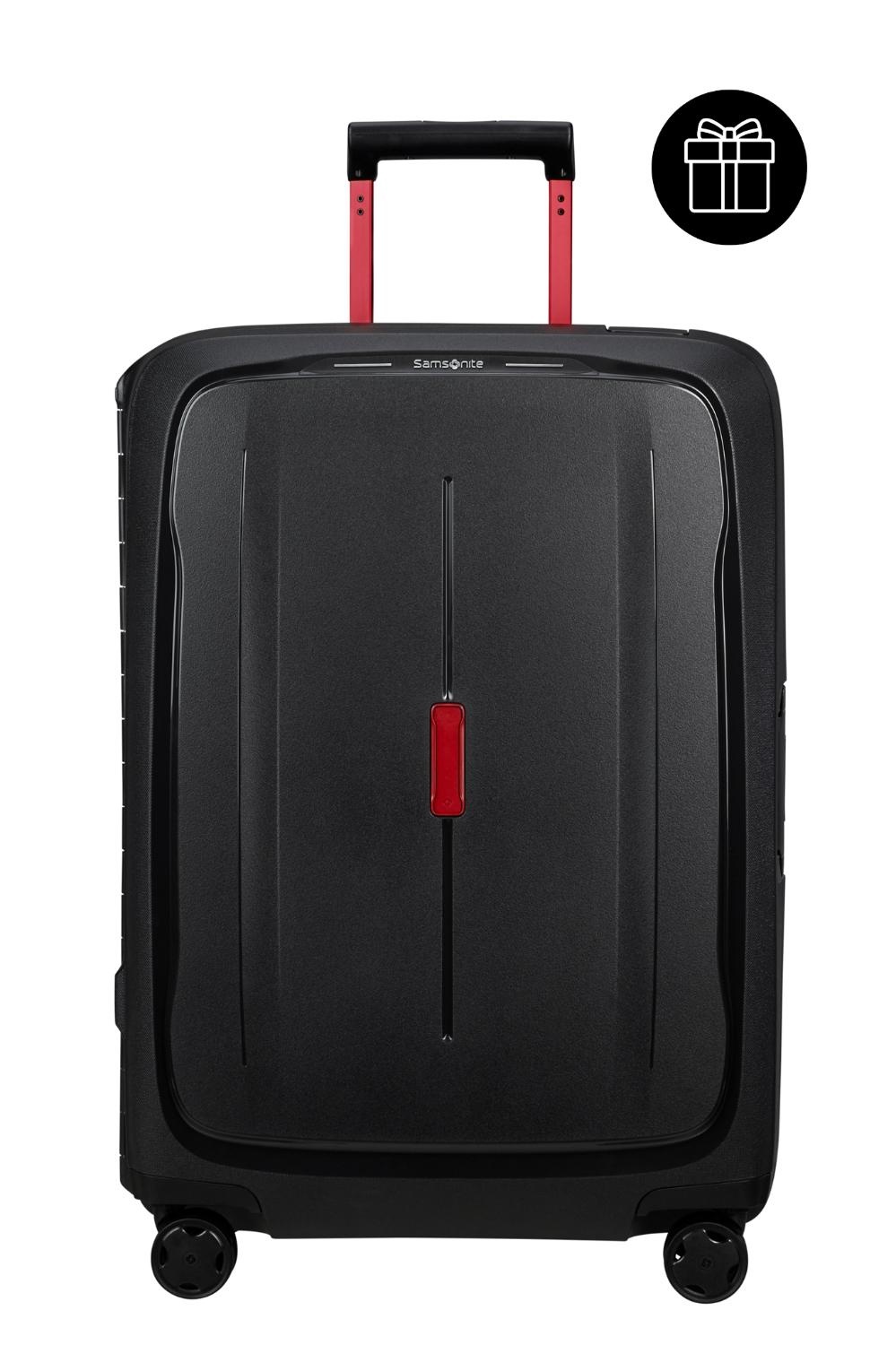 SAMSONITE Samsonite Essens Trolley 69cm Charcoal/Red