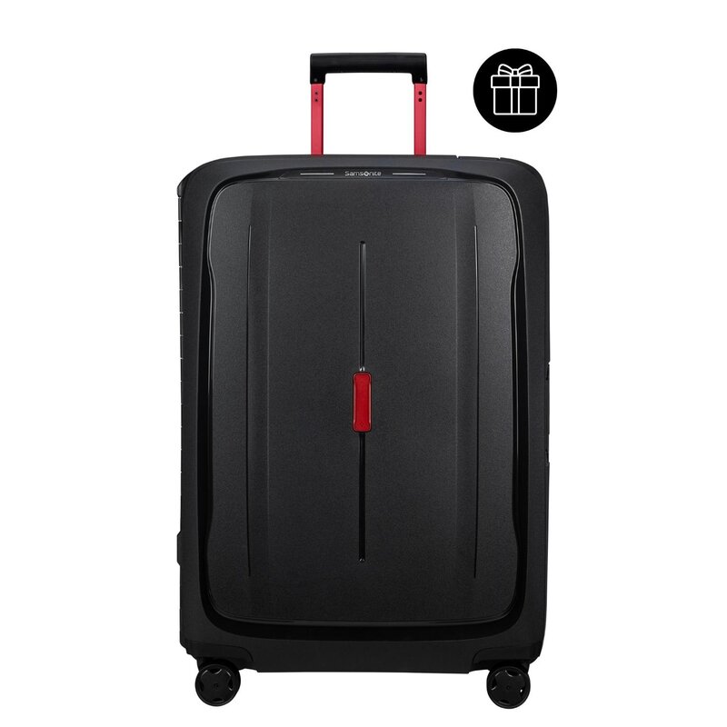 SAMSONITE Samsonite Essens Spinner 75cm Charcoal/Red