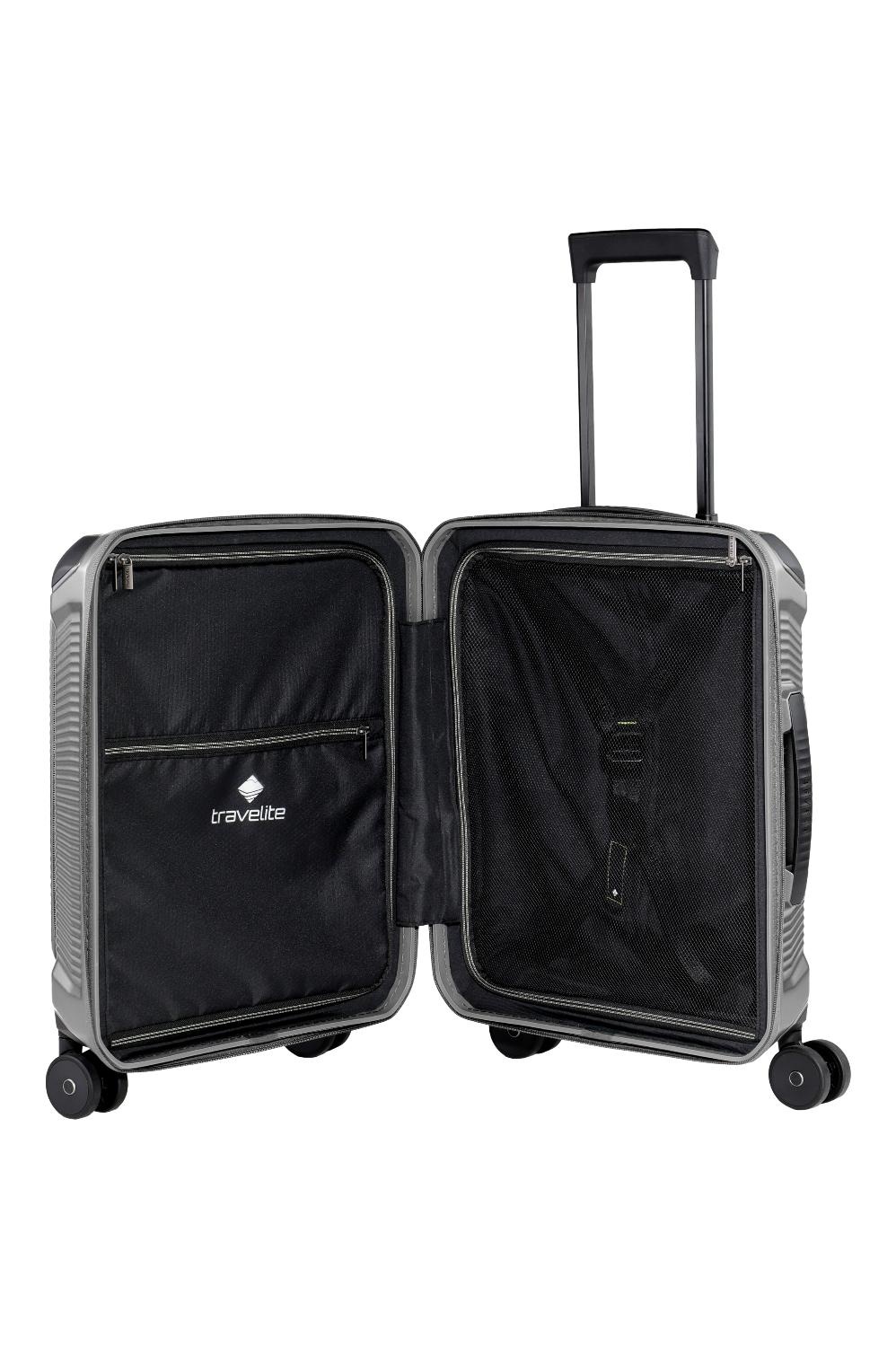 TRAVELITE Millennium Cabin S Frontpocket Zilver