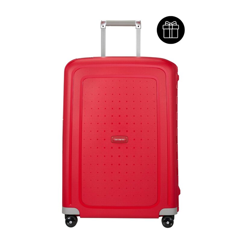 SAMSONITE Samsonite S'cure Spinner 69cm CRIMSON RED