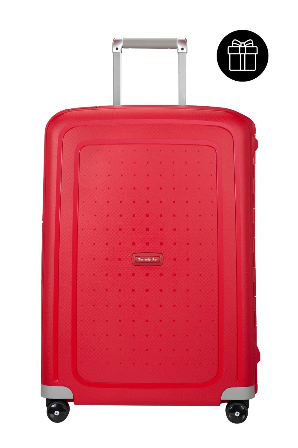Samsonite S'cure Spinner 69cm CRIMSON RED