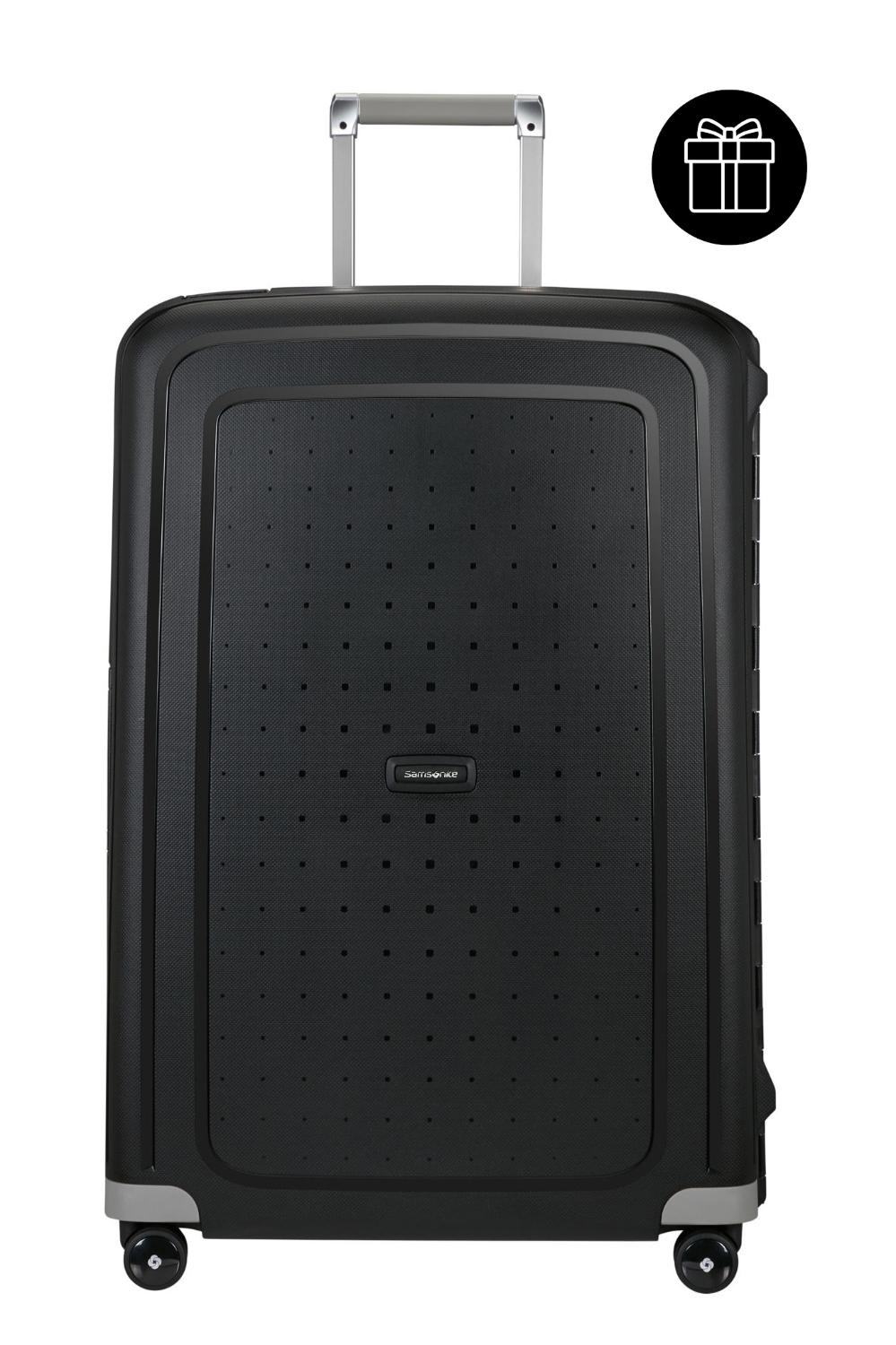 Samsonite S'cure Spinner 75cm Black