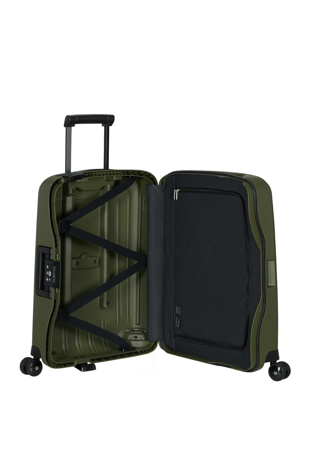 SAMSONITE Samsonite S'cure Spinner 55cm OLIVE