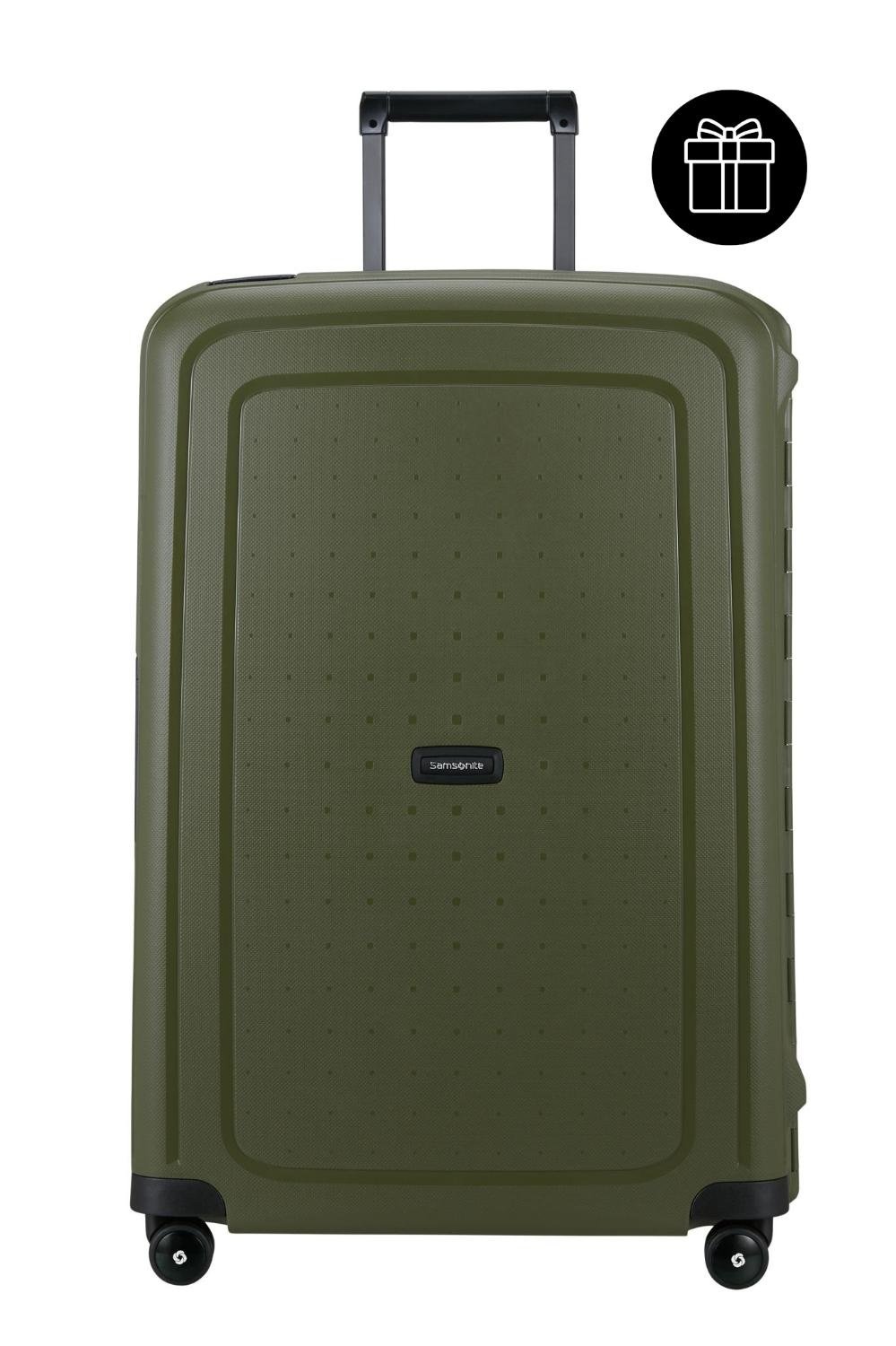 Samsonite S'cure Spinner 75cm OLIVE