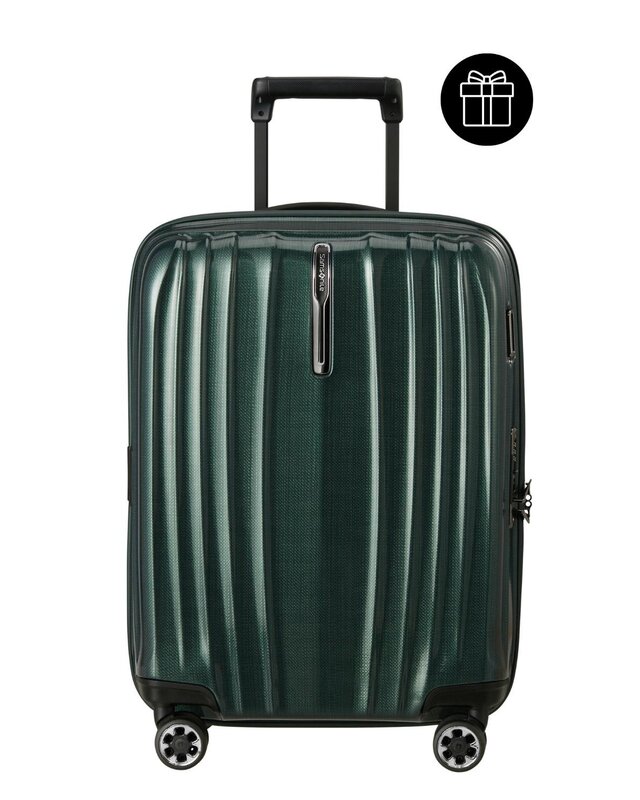 SAMSONITE Nexis Spinner 55/40cm EXP Deep Forrest