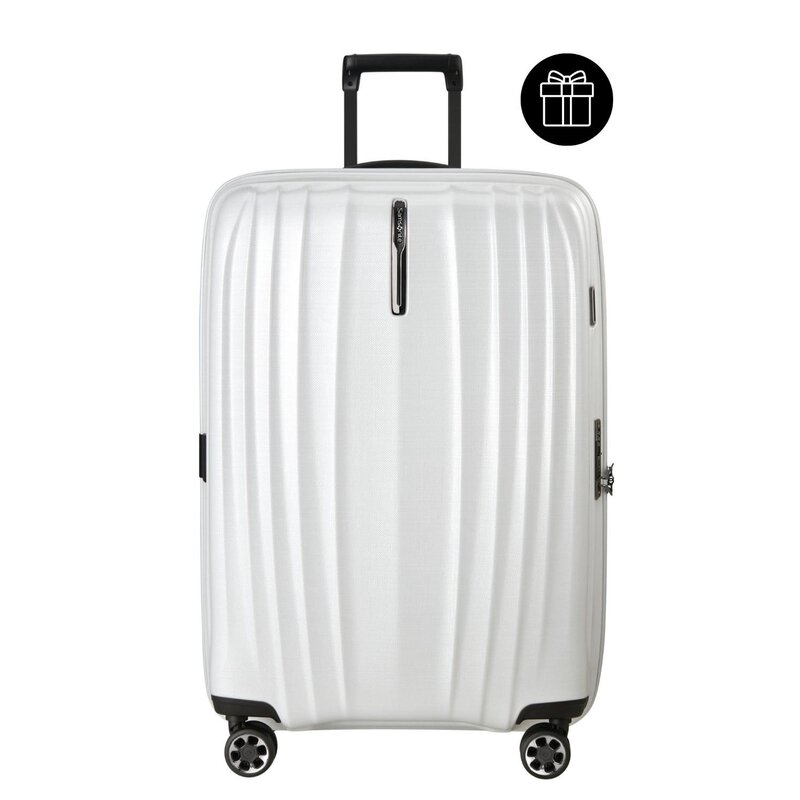SAMSONITE Nexis Spinner 76/28 Expandable Cotton White