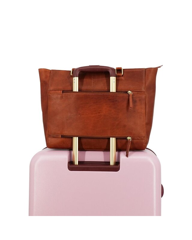 MOSZ Mosz Denise Workbag 15.6 inch COGNAC