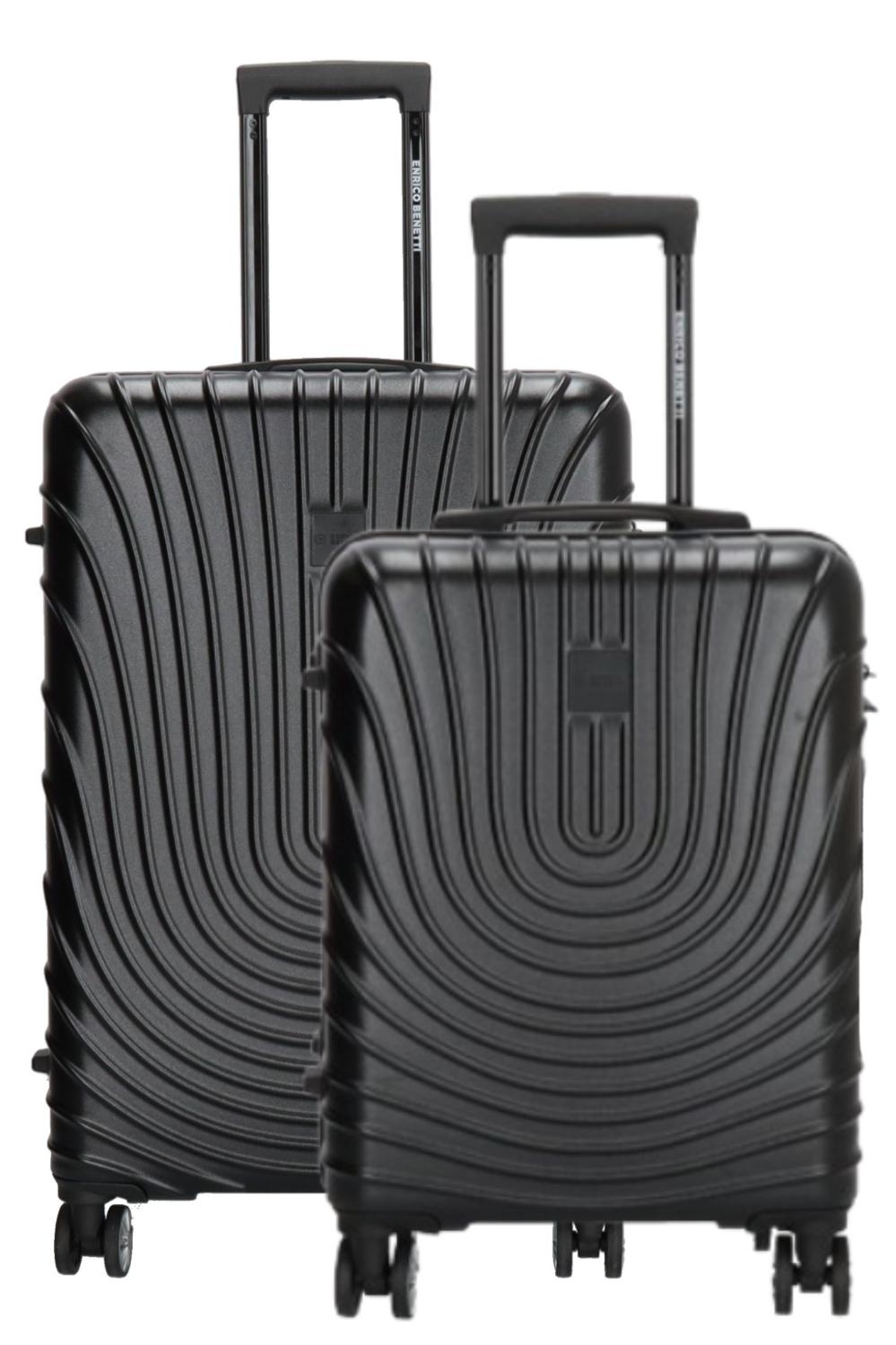 Calgary Kofferset 55+70 cm Black