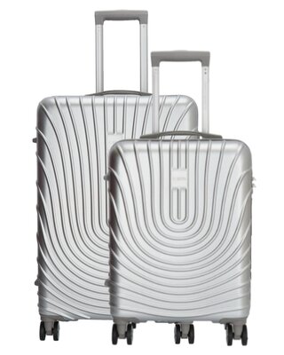 ENRICO BENETTI Calgary Kofferset 55+70 cm Zilver