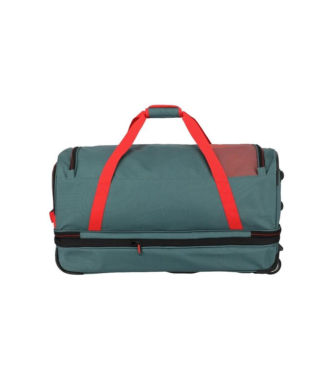 TRAVELITE Basics Fresh Wheeled duffle L Green/Orange