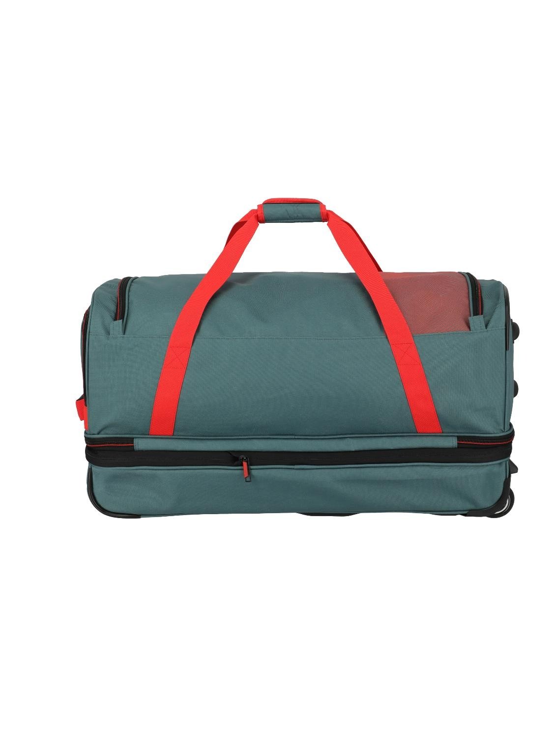 TRAVELITE Basics Fresh Wheeled duffle L Green/Orange