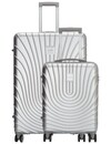 ENRICO BENETTI Calgary Kofferset 55+80cm Zilver
