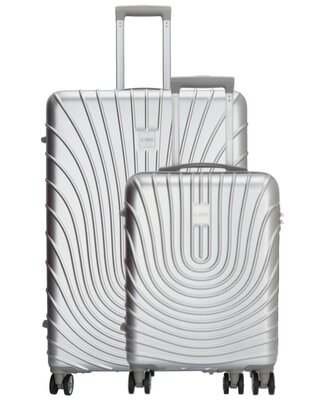 ENRICO BENETTI Calgary Kofferset 55+80cm Zilver