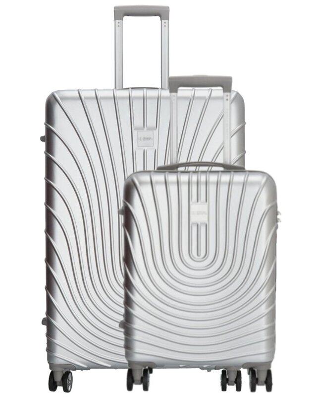 ENRICO BENETTI Calgary Kofferset 55+80cm Zilver