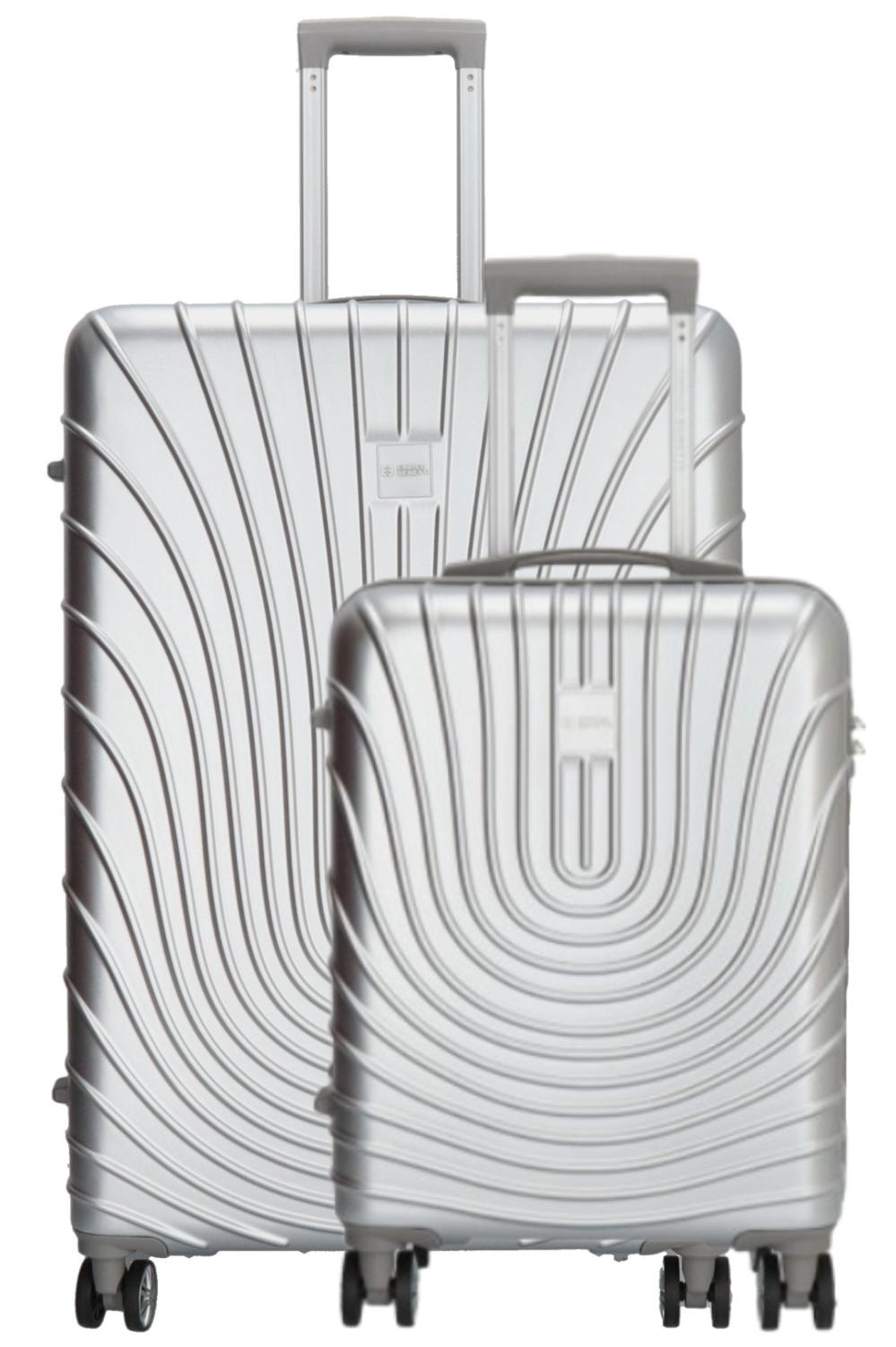 ENRICO BENETTI Calgary Kofferset 55+80cm Zilver