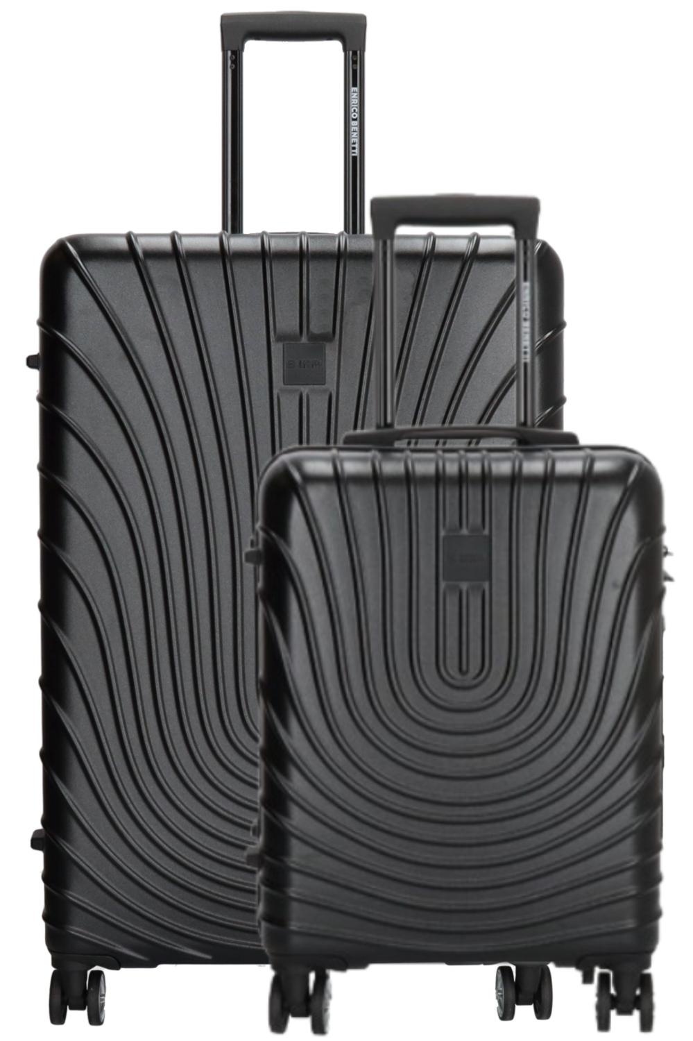 ENRICO BENETTI Calgary Kofferset 55+80cm Black